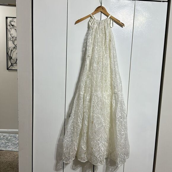Anthropologie X Payal Jain Lace Halter Dress, Size XS - Picture 7 of 7